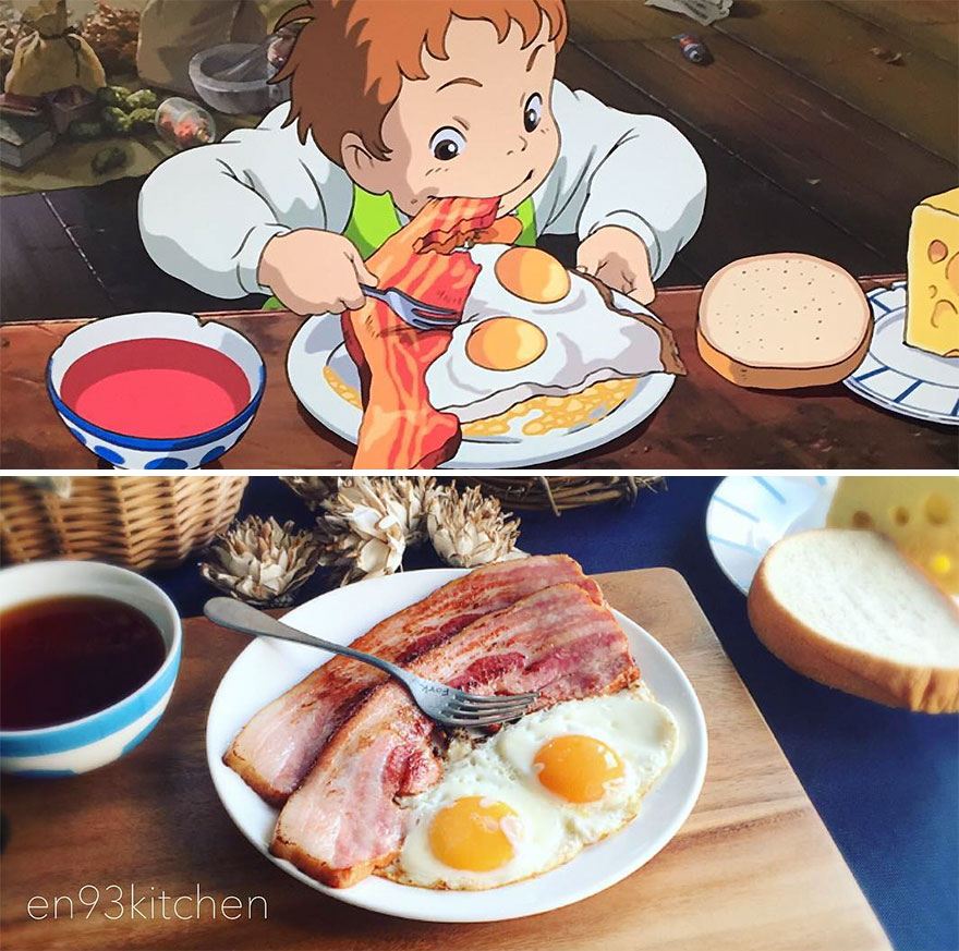 Café da Manhã de O Castelo Animado