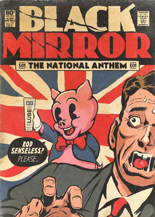 Black Mirror - Vintage HQs - The National Anthem