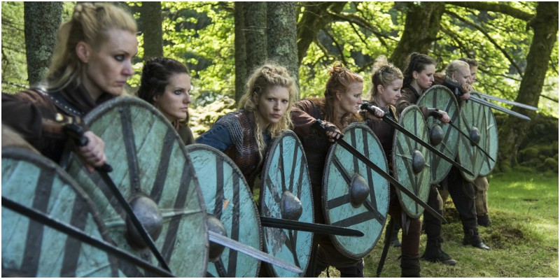 Lagertha e outras shield maidens
