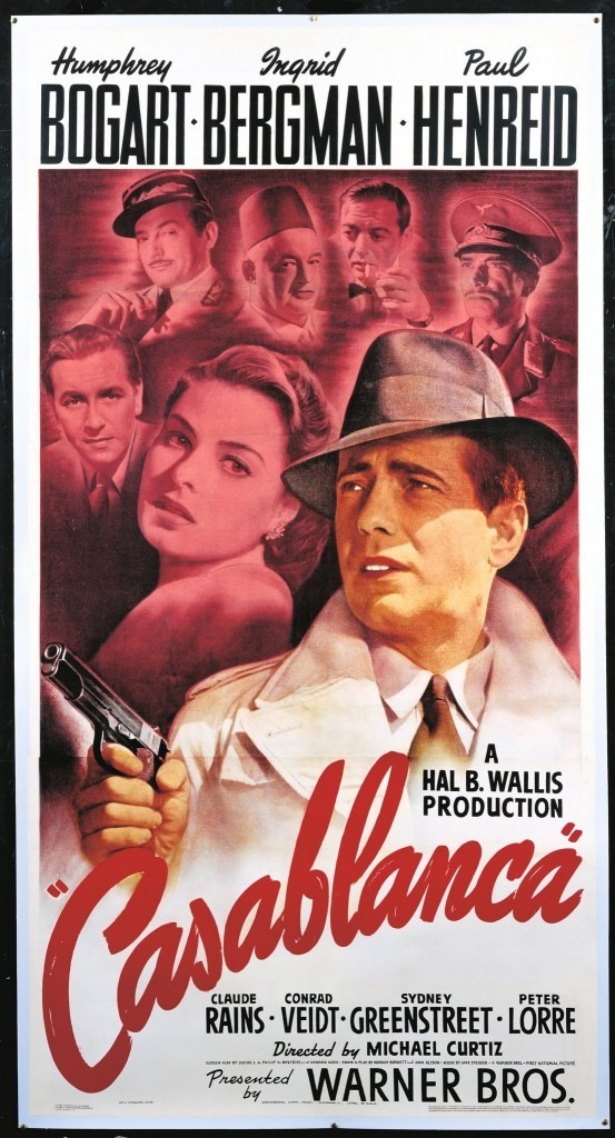 Poster do filme Casablanca, 1942