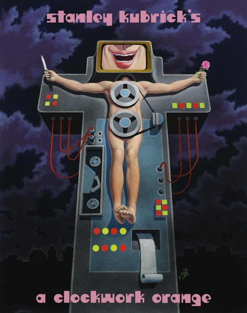 Poster do filme Laranja Mecânica, 1971