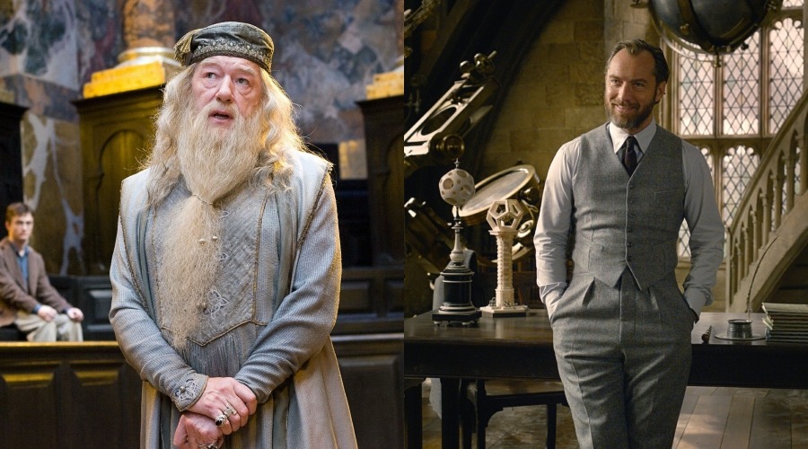Dumbledore Animais Fantásticos: Os Crimes de Grindelwald e em Harry Potter