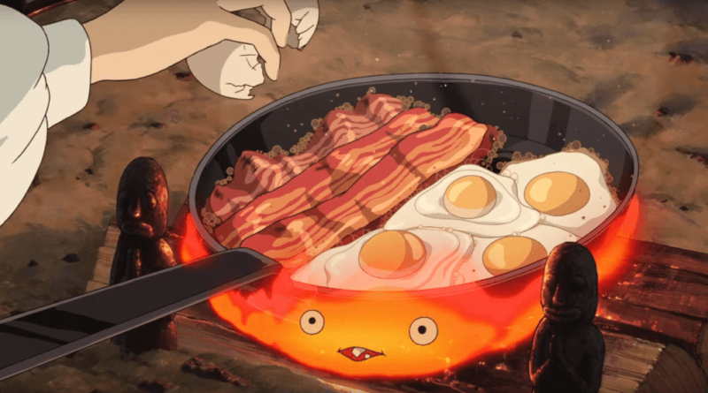 comida nos filmes do estúdio Ghibli
